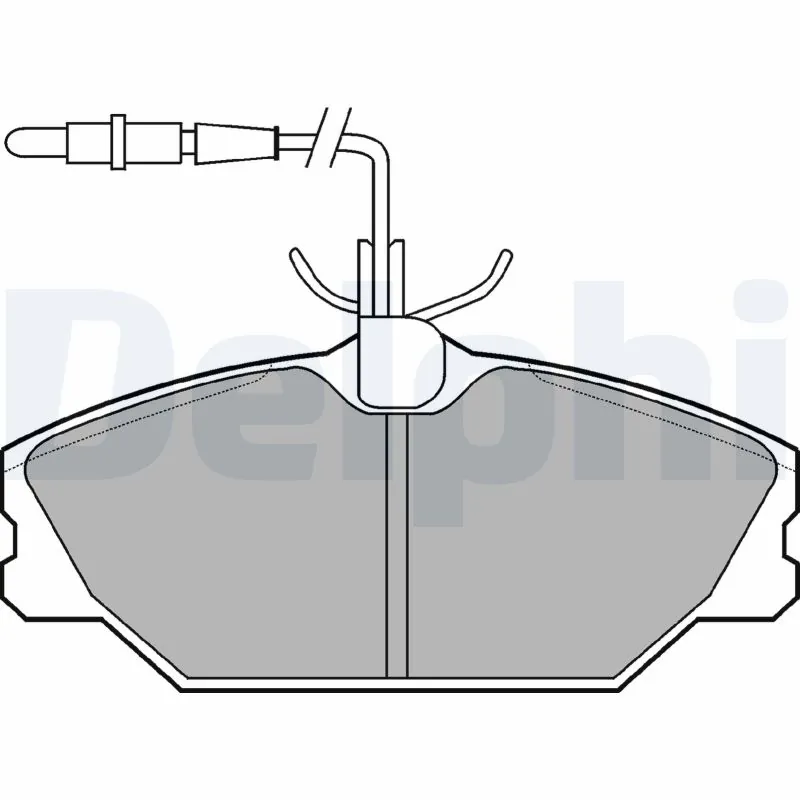 Set placute frana