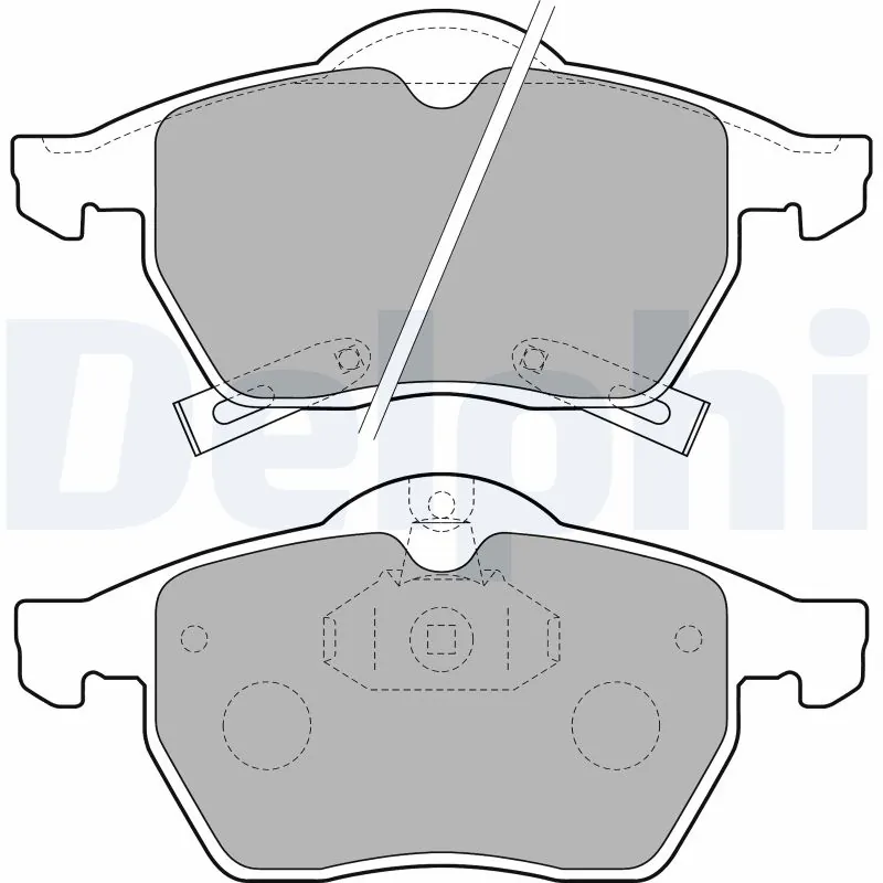 Set placute frana