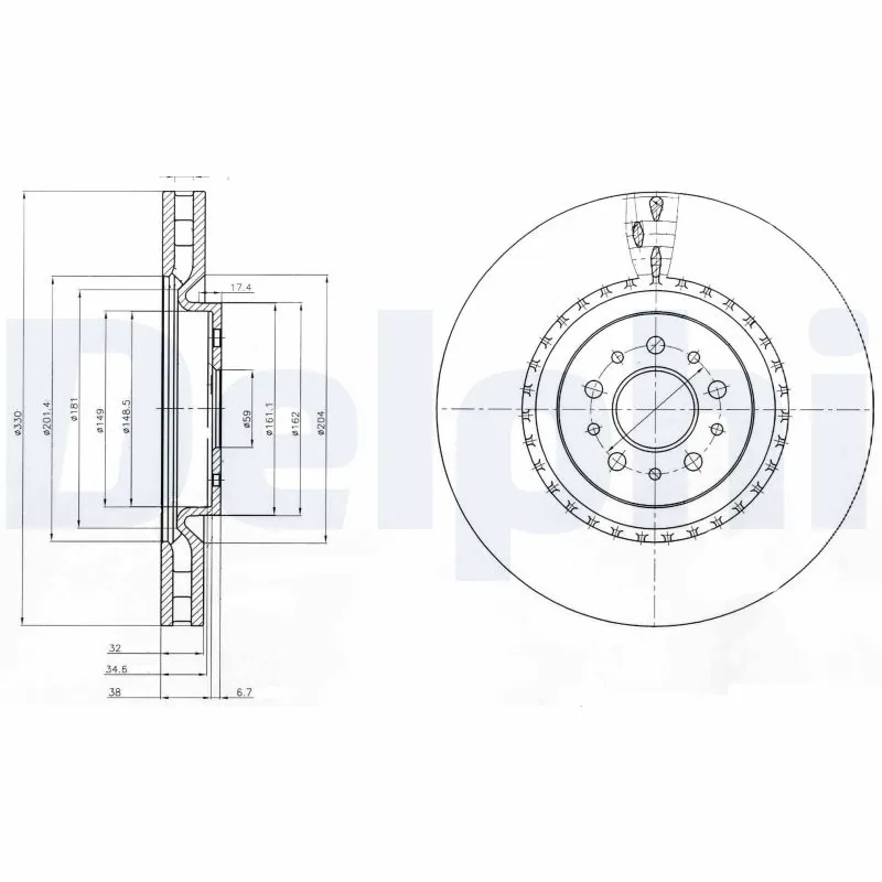 Disc frana