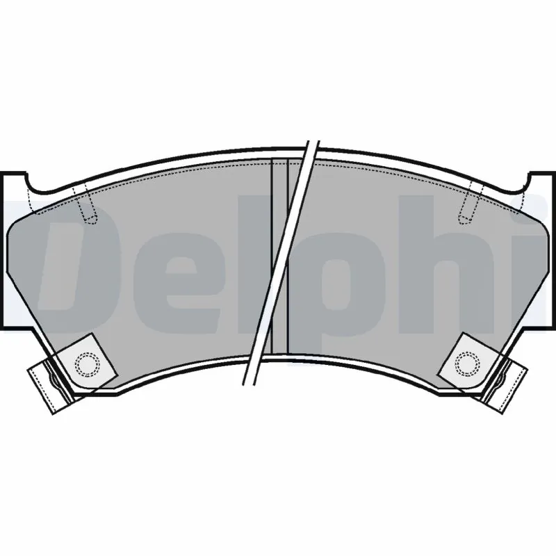 Set placute frana