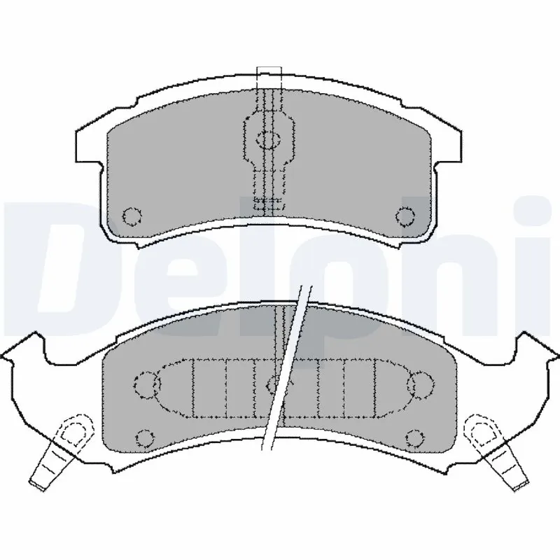 Set placute frana