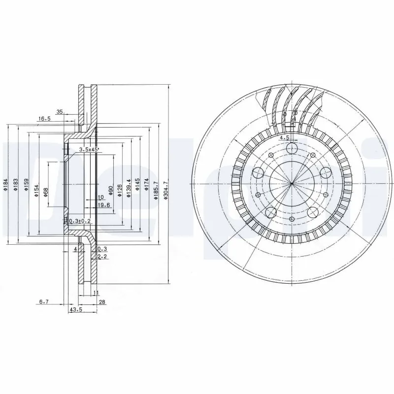 Disc frana
