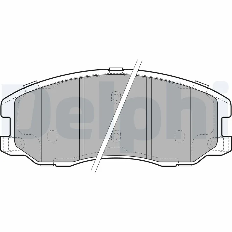 Set placute frana