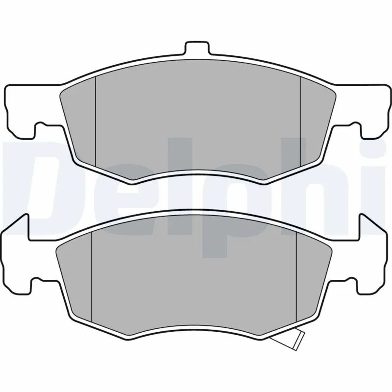 Set placute frana