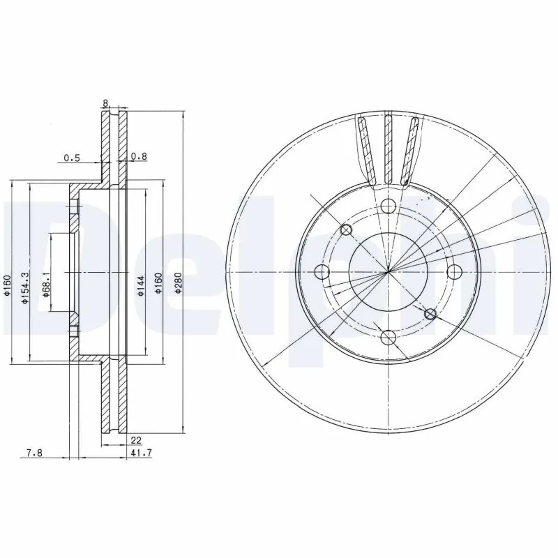 Disc frana
