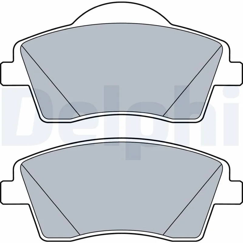 Set placute frana