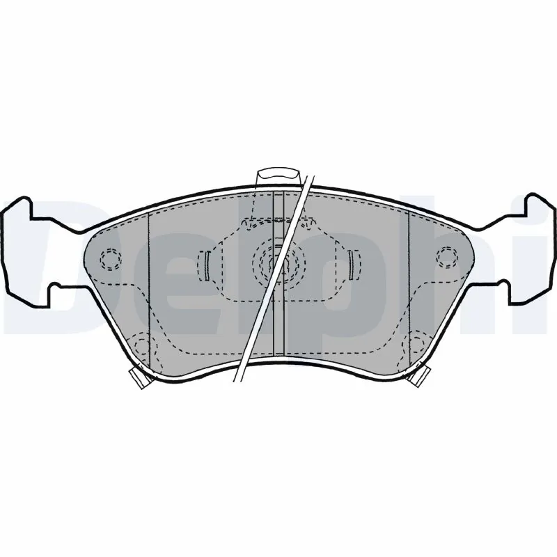 Set placute frana