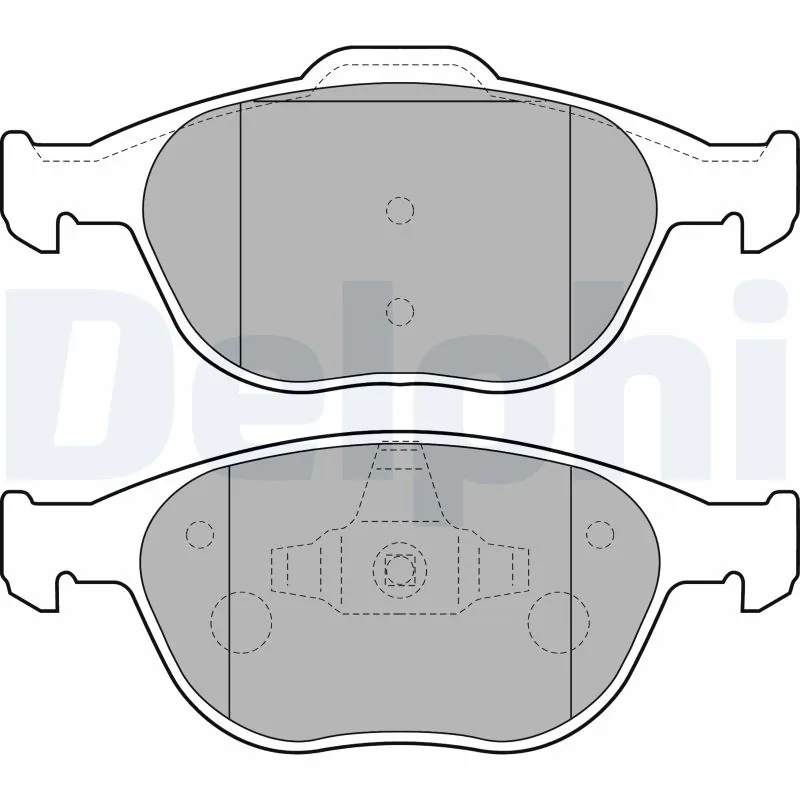 Set placute frana