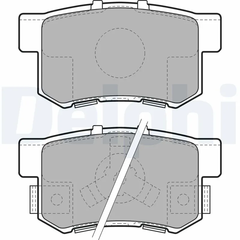 Set placute frana