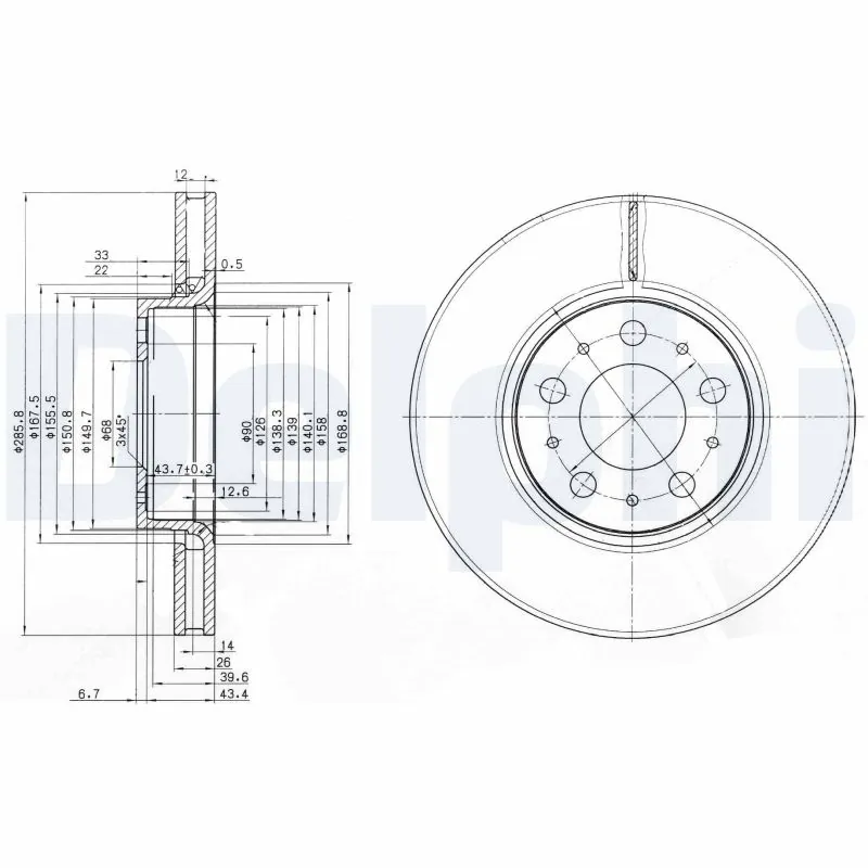 Disc frana
