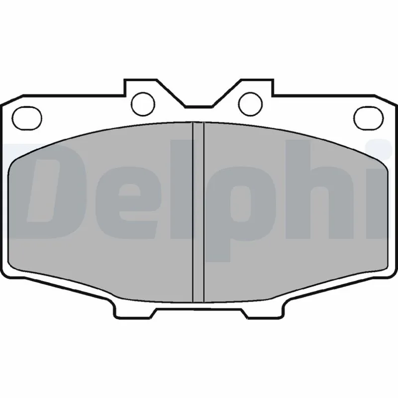 Set placute frana