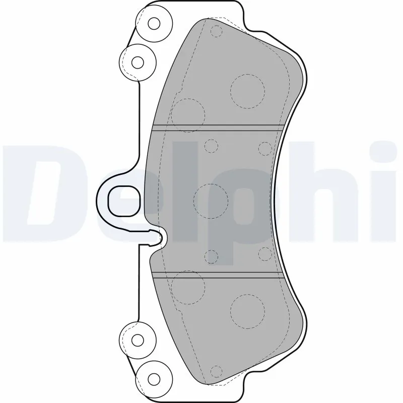 Set placute frana