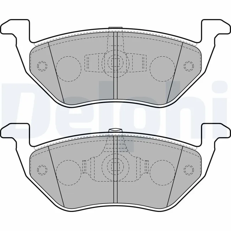 Set placute frana