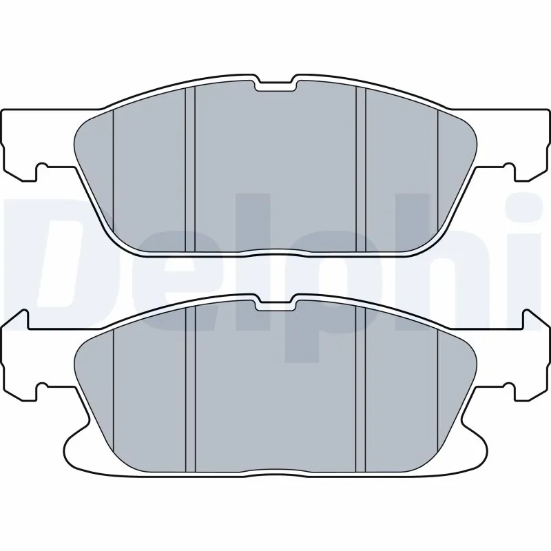 Set placute frana