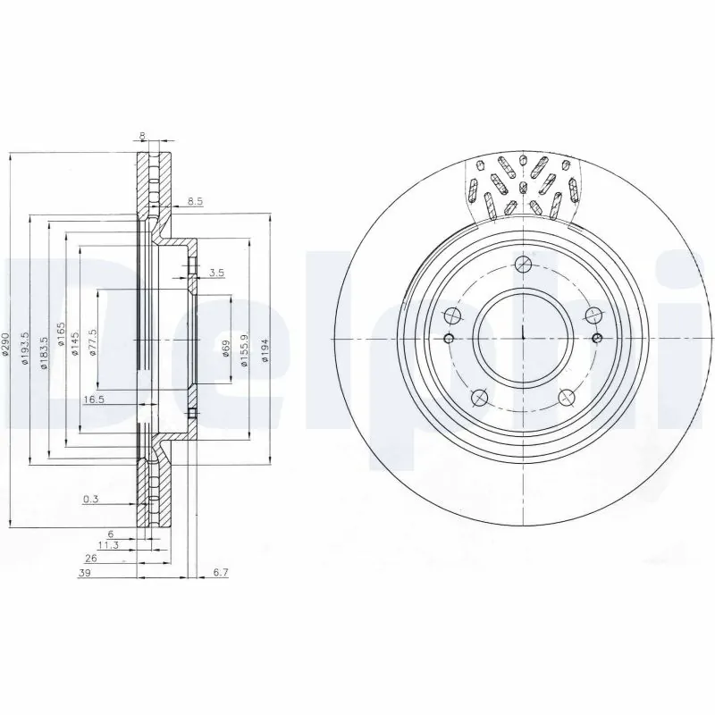 Disc frana