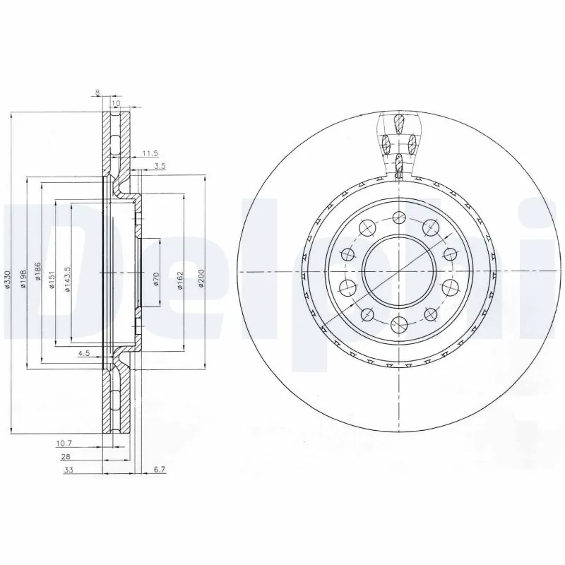 Disc frana