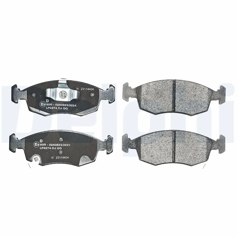 Set placute frana