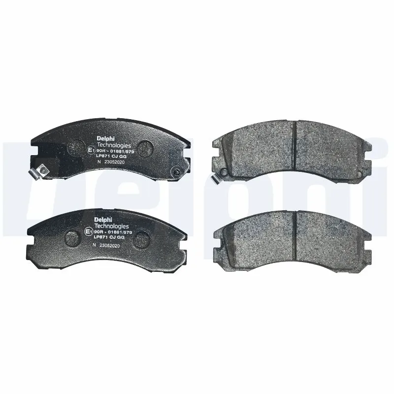 Set placute frana