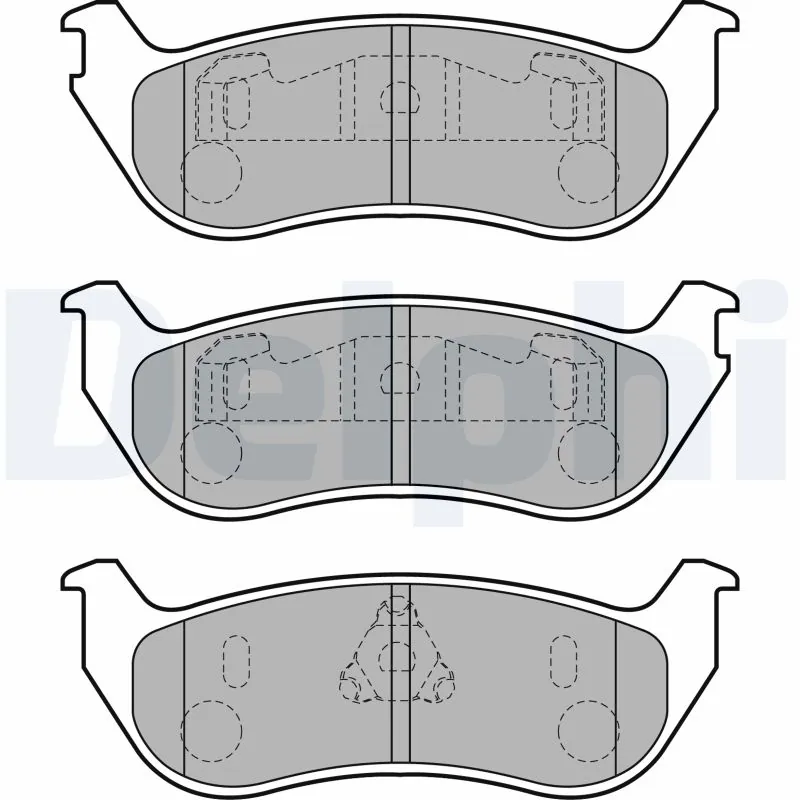 Set placute frana