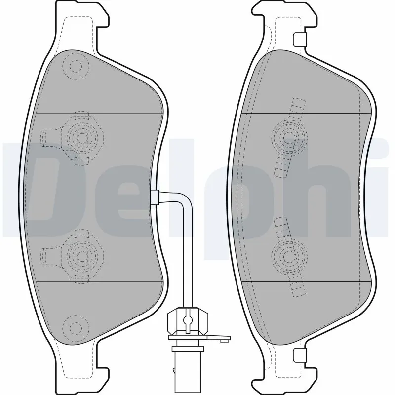 Set placute frana
