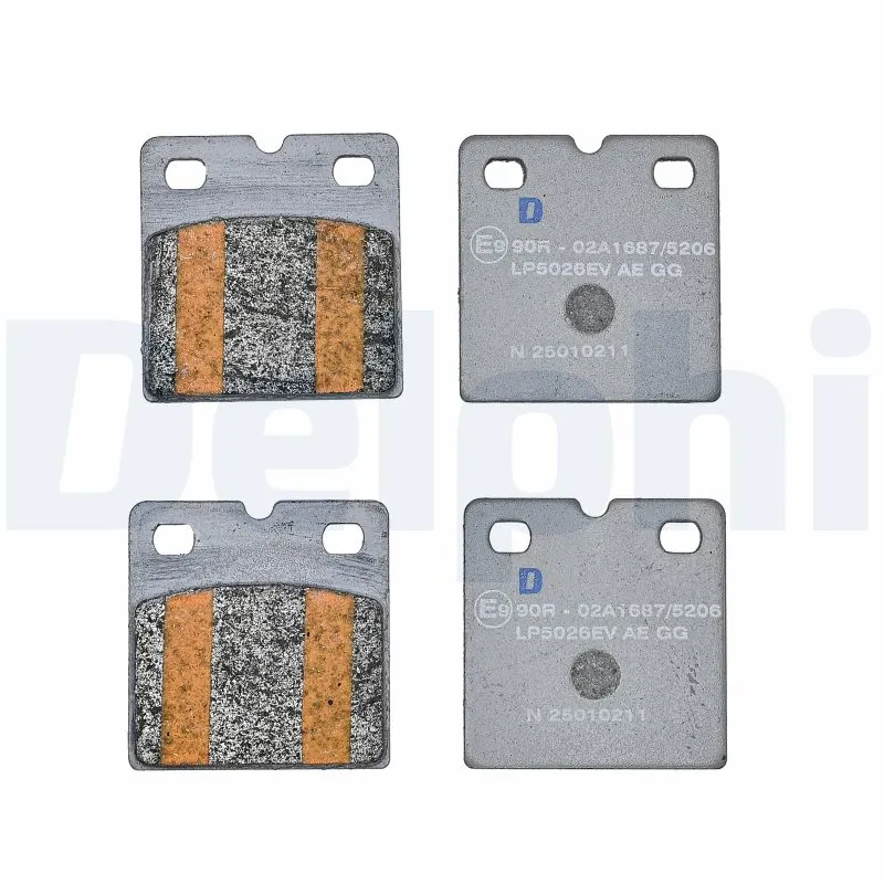 Set placute de frana frana de parcare cu disc