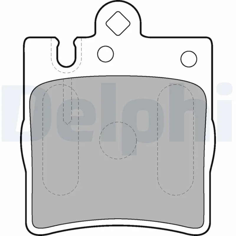 Set placute frana