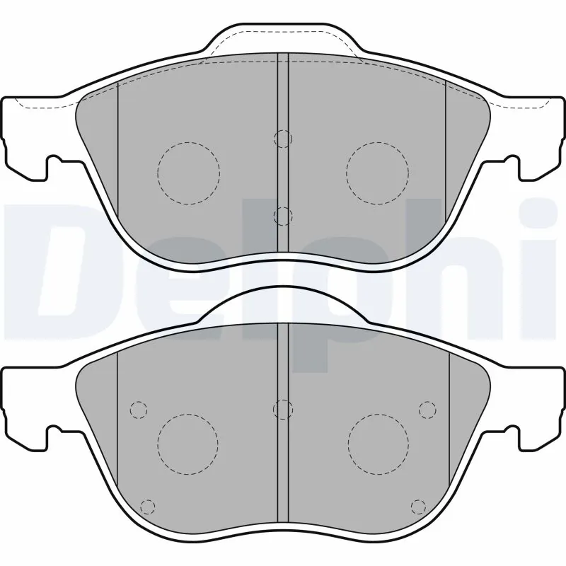 Set placute frana