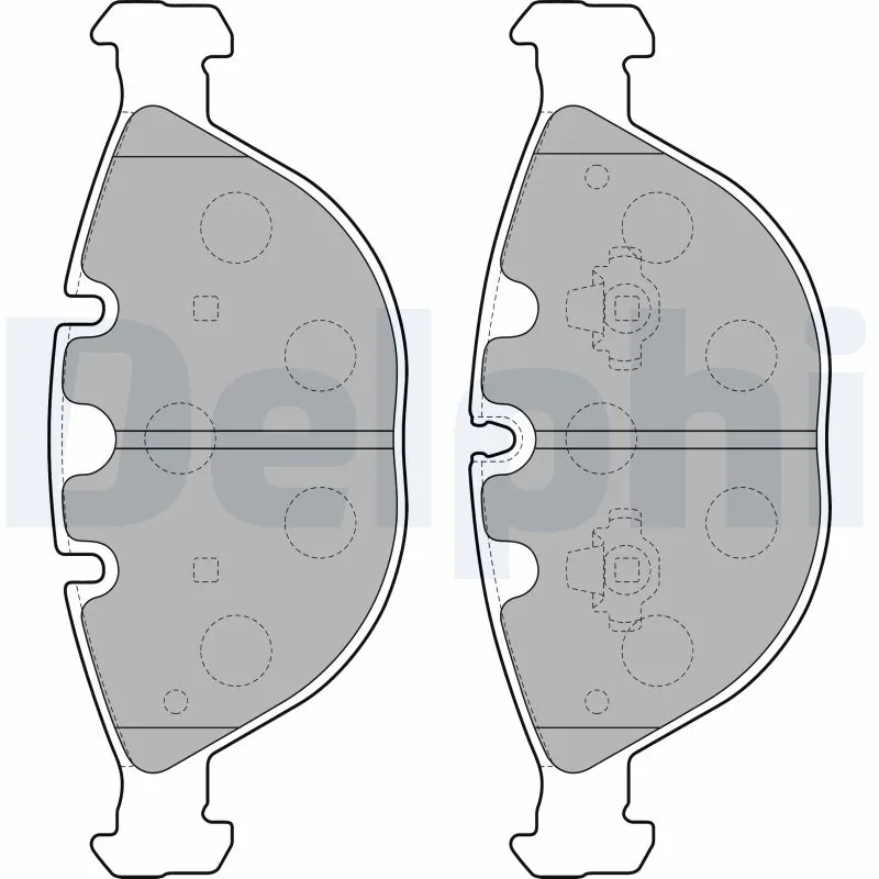 Set placute frana