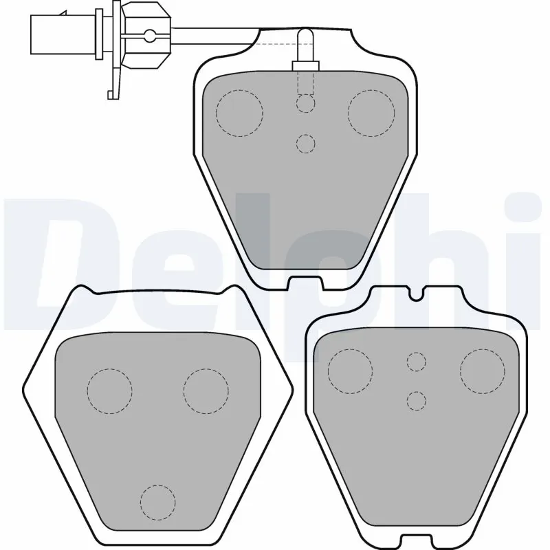 Set placute frana