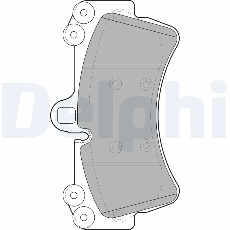 Set placute frana