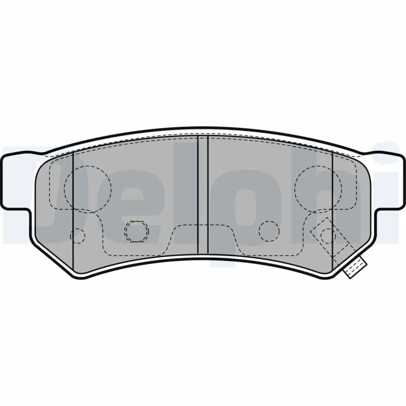 Set placute frana
