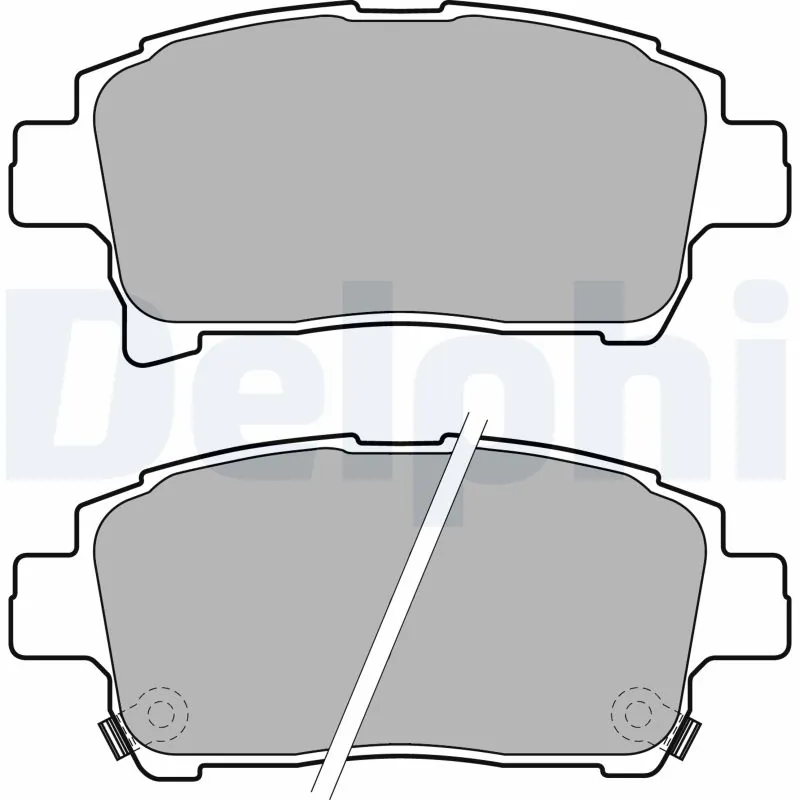 Set placute frana
