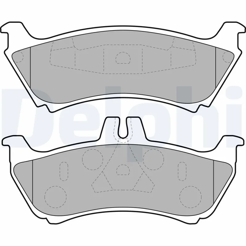 Set placute frana