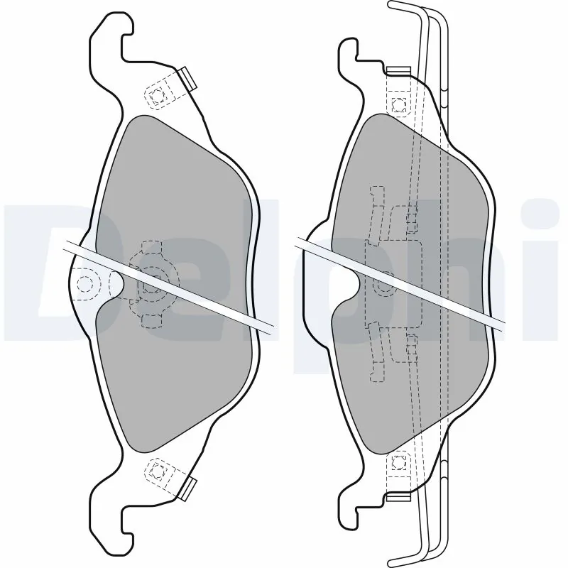 Set placute frana