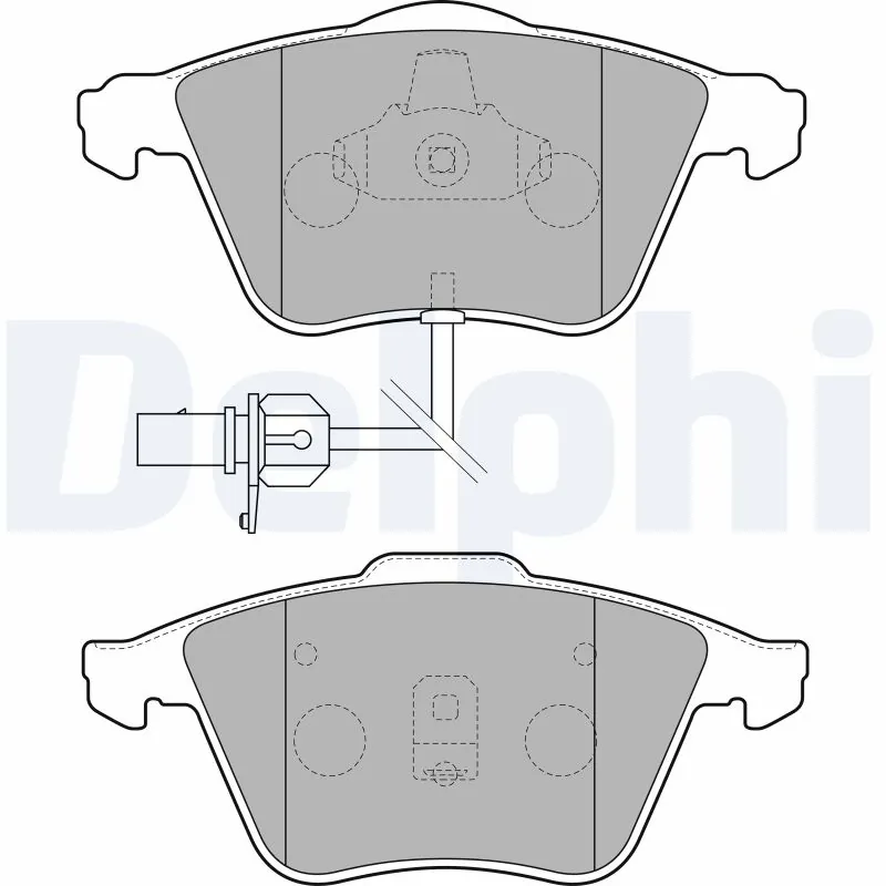 Set placute frana