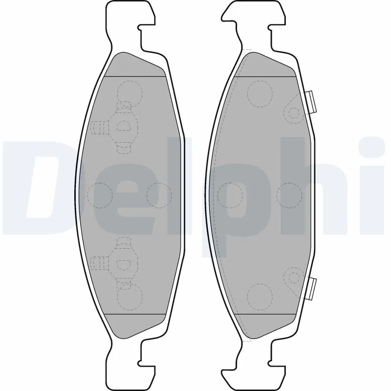 Set placute frana