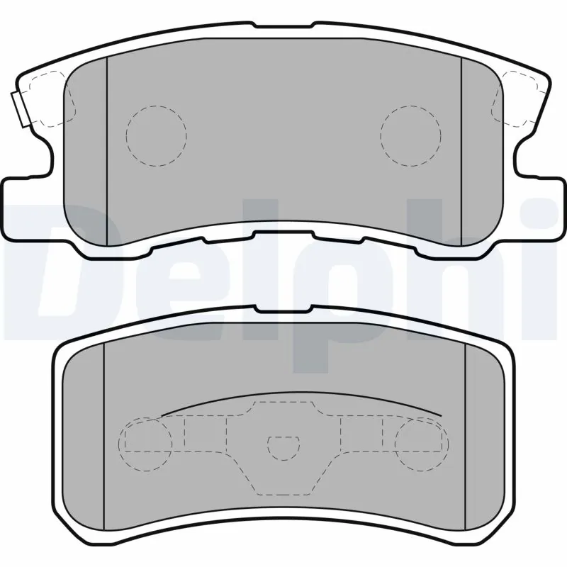 Set placute frana