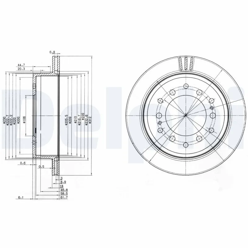 Disc frana
