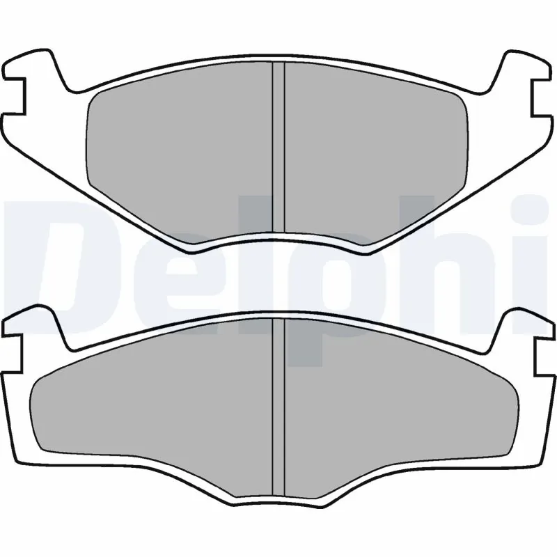 Set placute frana
