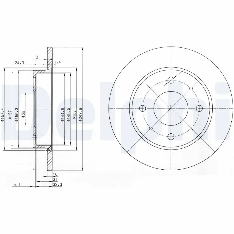 Disc frana