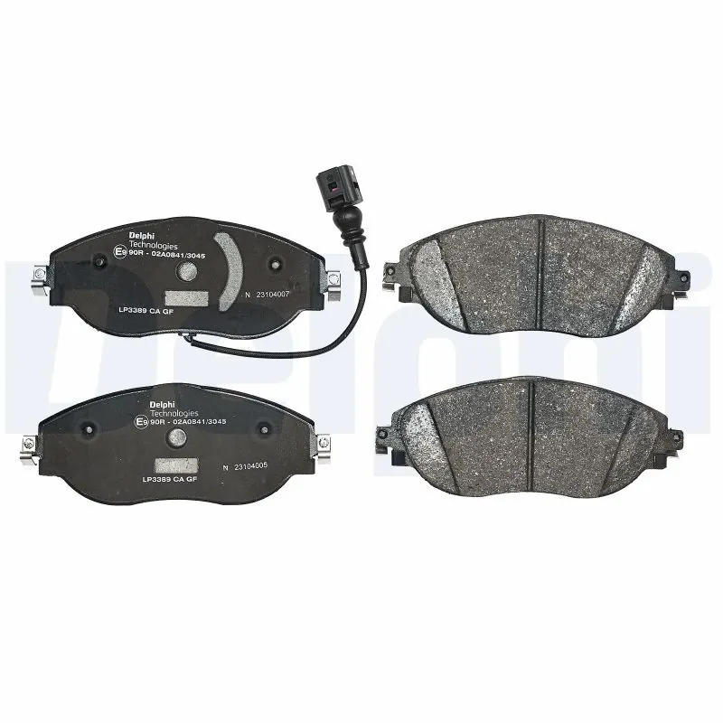 Set placute frana