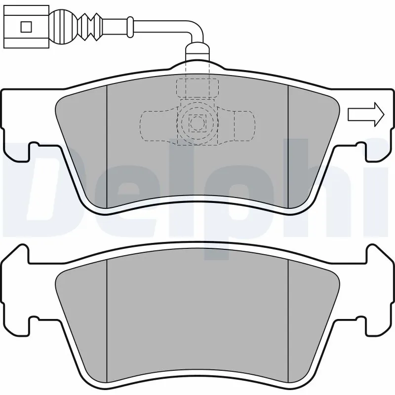 Set placute frana