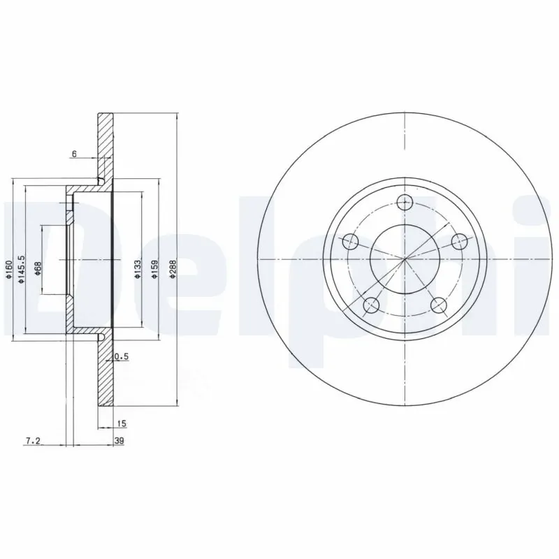 Disc frana