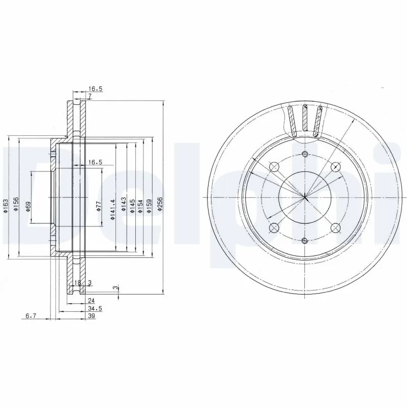 Disc frana