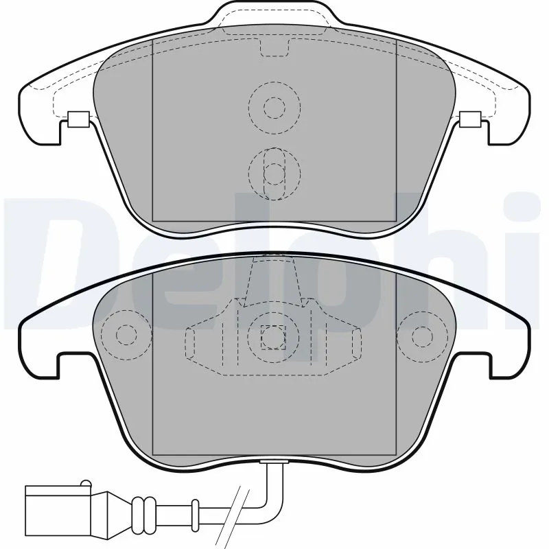 Set placute frana