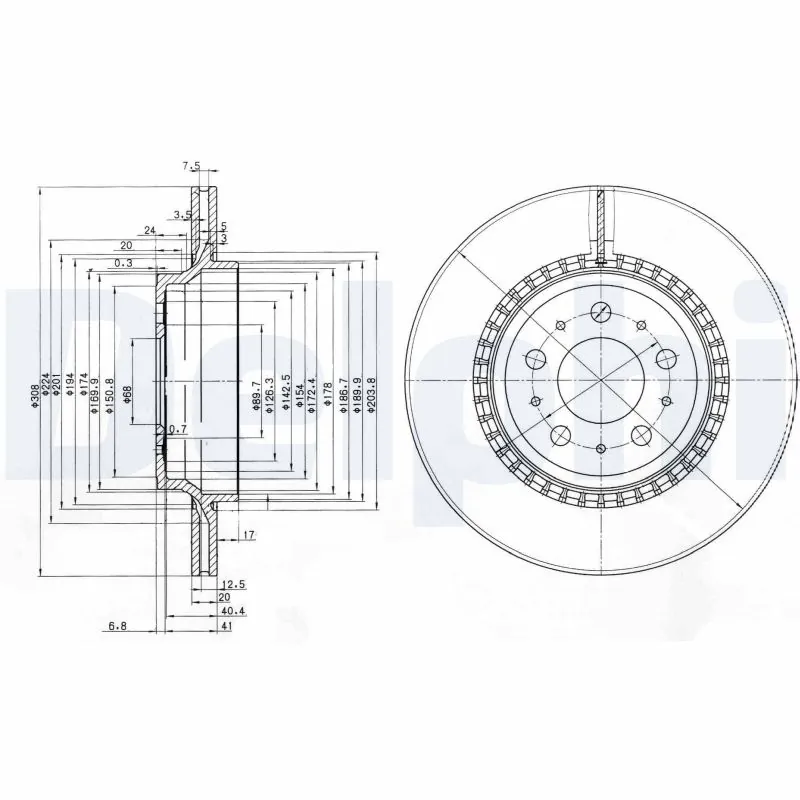 Disc frana