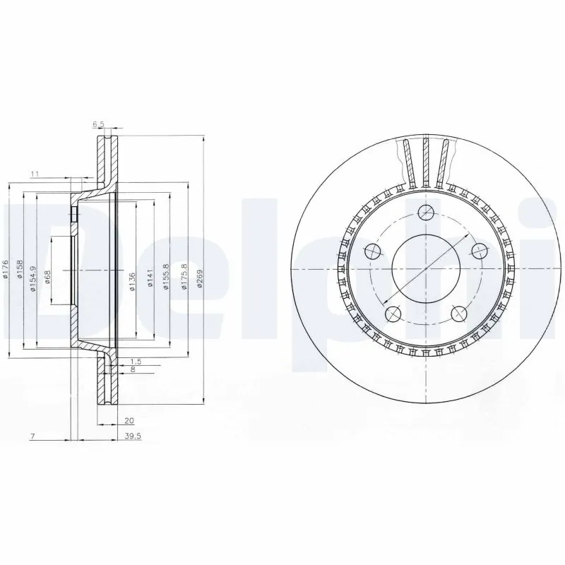Disc frana