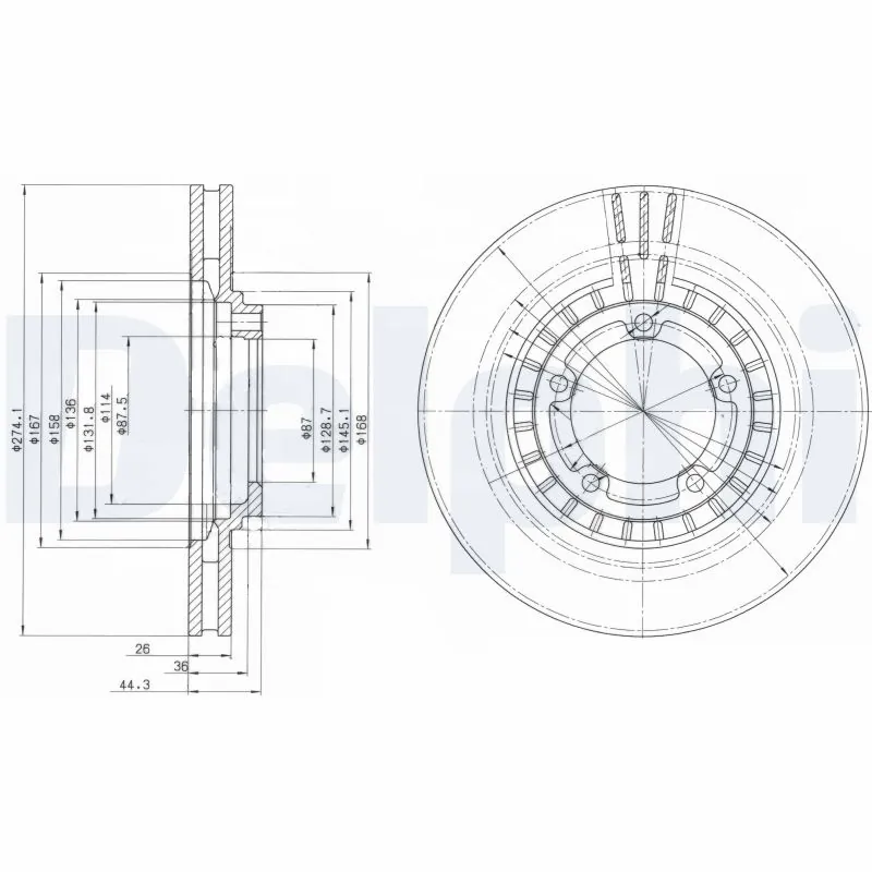 Disc frana