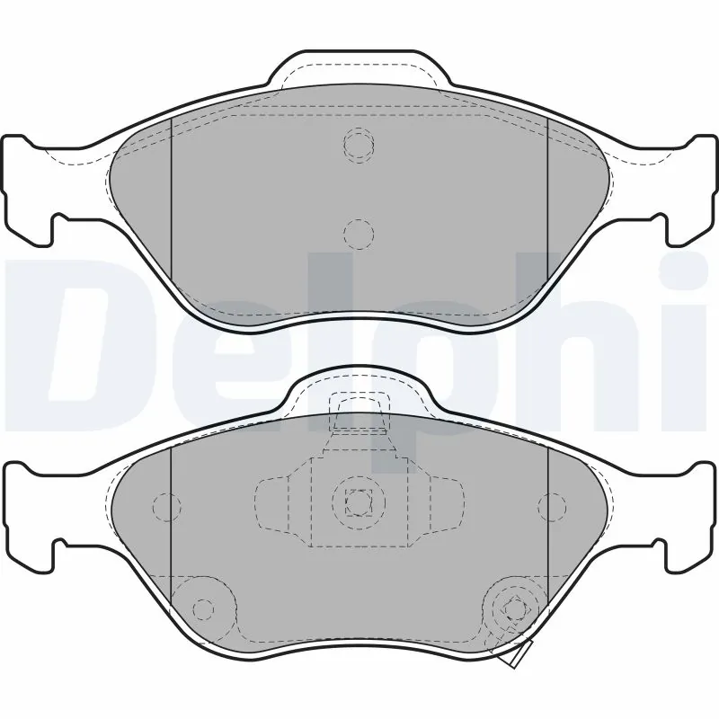 Set placute frana