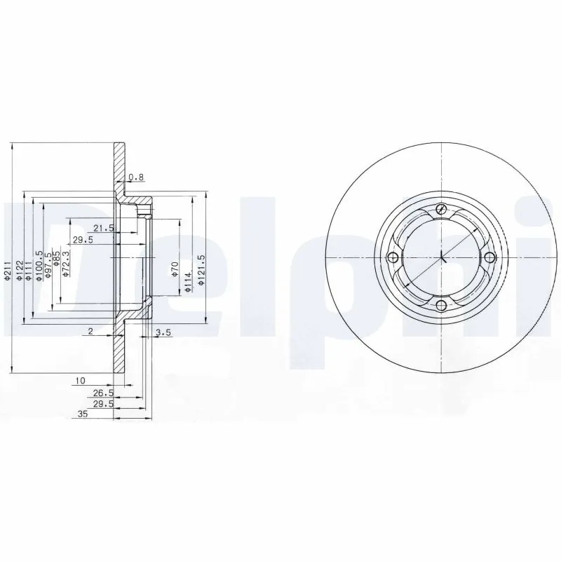 Disc frana